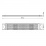 LED світильник лінійний VIDEX 50W 0,6М 5000K